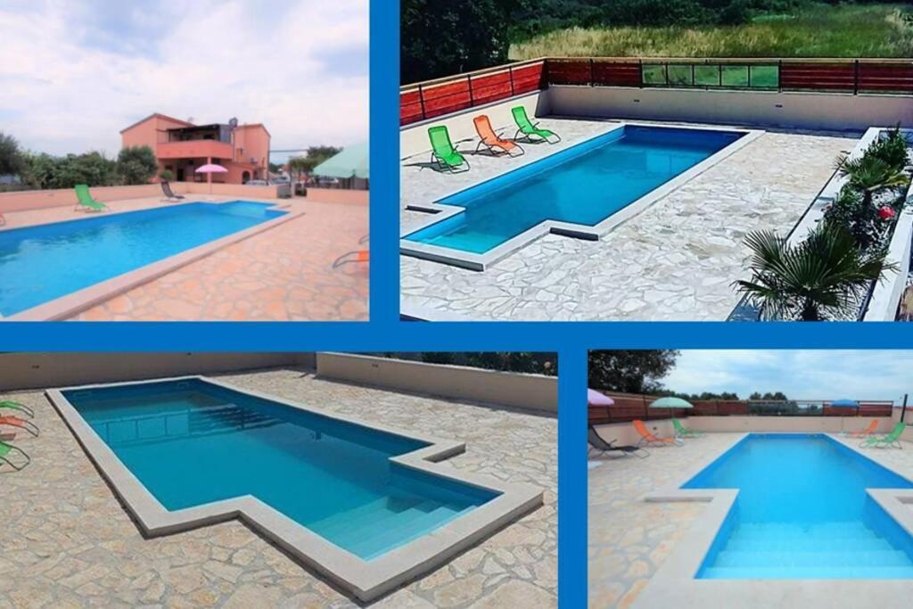Sunny Apartment With Pool Šišan Exteriér fotografie